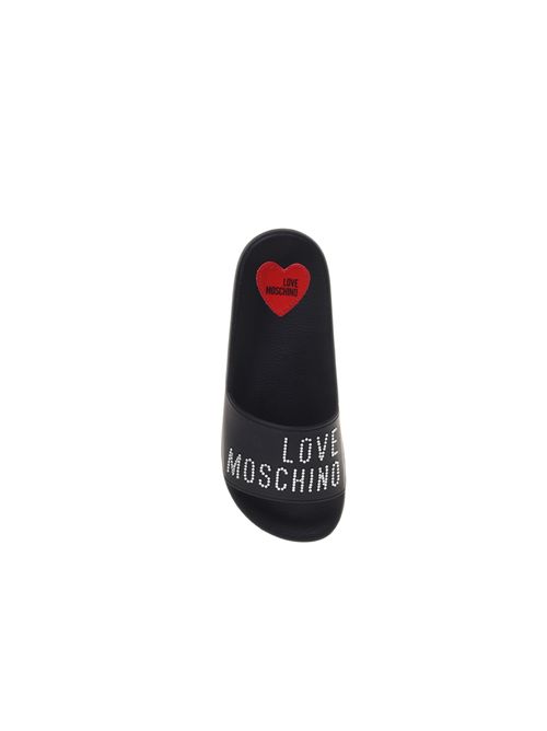 Ciabatta, donna, logata. MOSCHINO LOVE | JA28122G0M I13000